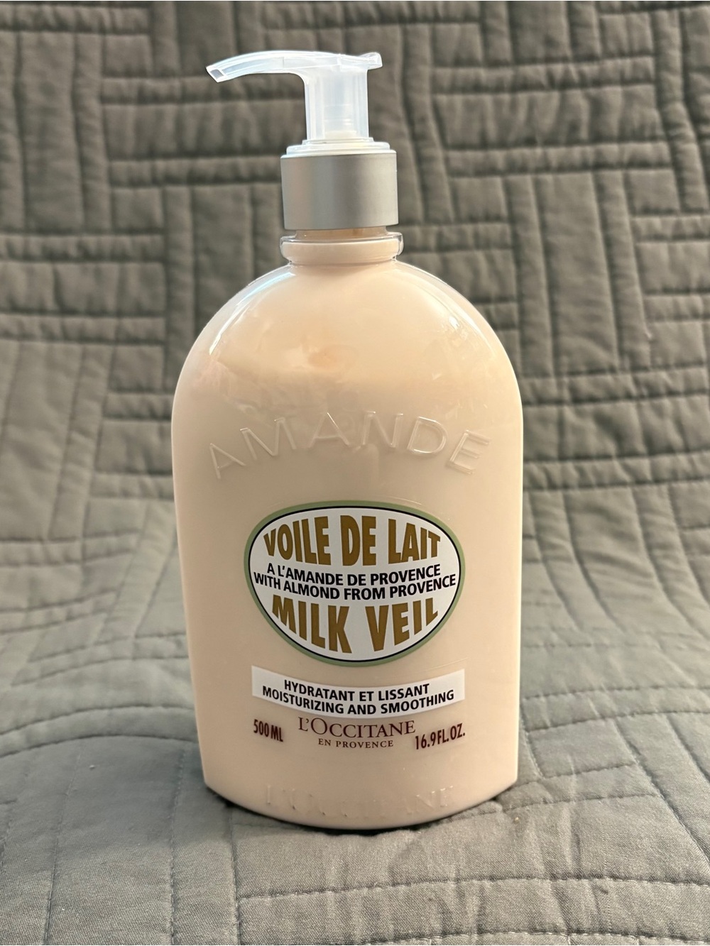 L'occitane Almond Milk Veil Moisturizing & Smoothing 16.9 fl oz Jumbo Size NEW